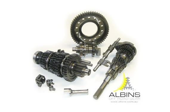 Pignonnerie 5 vitesses taille droite crabot + couple taille droite, MITSUBISHI EVO 10