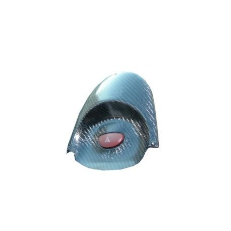 206 Console centrale superieure warning carbone 