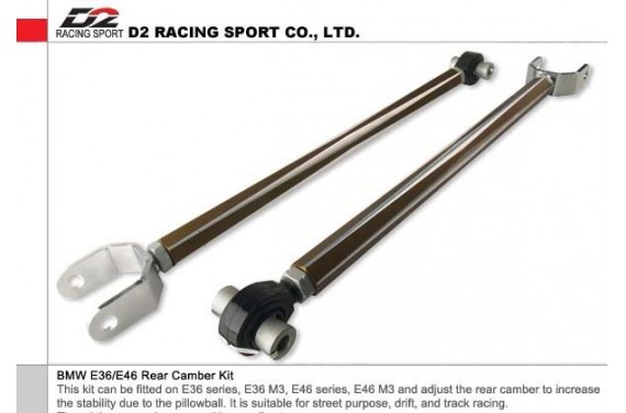 Kit  D2 anti cabrage, BMW E36/ E46