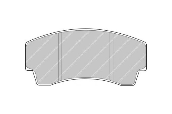Plaquette de frein Ferodo Racing DS3000 FRP219R 206, impreza