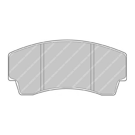 Plaquette de frein Ferodo Racing DS3000 FRP219R 206, impreza