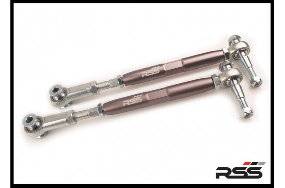 Biellettes suspension arrières réglables RSS PORSCHE Cayman 986/987 et 996/997 TURBO, GT2, GT2RS, GT3 & GT3RS