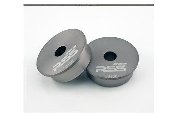 Kit RSS silent bloc dur bras avants pour PORSCHE Boxster/Cayman 987 et 997 système hydraulique (PAR 2)