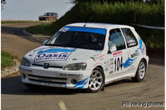 Pare choc avant fibre PEUGEOT 106 S16/RALLYE PHASE 2