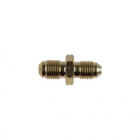 Raccord Goodridge M10x100 convexe-JIC 3/8" M-M