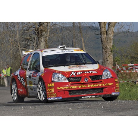 Protège carter kevlar avec nid d'abeille AC SPORT RENAULT CLIO S1600