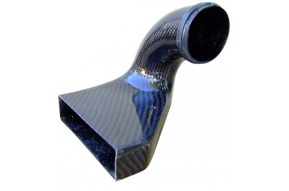 Ecope prise air carbone AC SPORT pour boîte à air d'origine PEUGEOT 206 S16 1.6