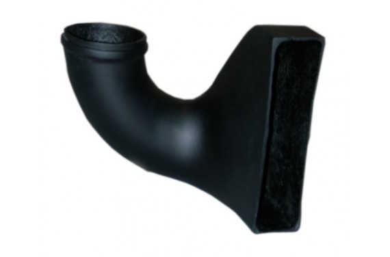 Ecope prise air polyester AC SPORT pour boîte à air d'origine PEUGEOT 206 S16 1.6