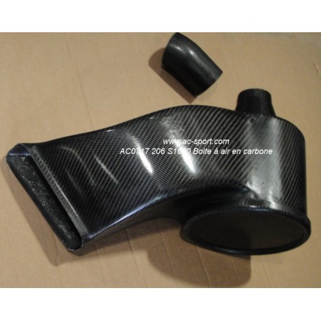 Boîte à air carbone AC SPORT PEUGEOT 206 S16 1.6