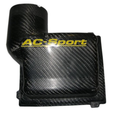Courvercle carbone AC SPORT pour boîte à air origine PEUGEOT 206 F2000 avec admission 4 papillons