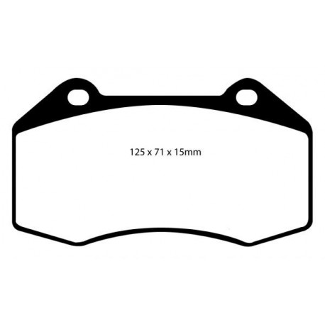 Plaquettes de frein Pagid RS29 Megane 2 RS