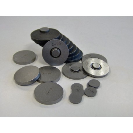 Pastille de reglage, pour queue de soupapes 7 mm