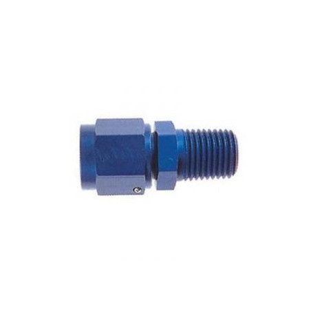 Raccord 1/8" NPT male, Dash 6 femmelle tournant
