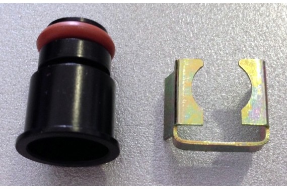 Entretoise rallonge pour injecteur + 15mm D14mm