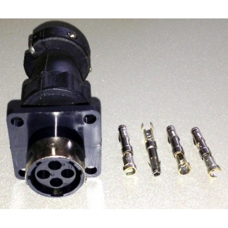 Connectique pour afficheur de rapport pour boite sadev