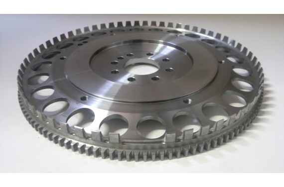 Volant moteur acier taille dans la masse Peugeot 206 S16 moteur EW10J4 AP Racing