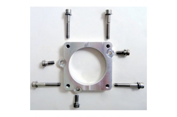 Bride d’adaptation de papillon de Clio RS sur une pipe d’admission C2 VTS