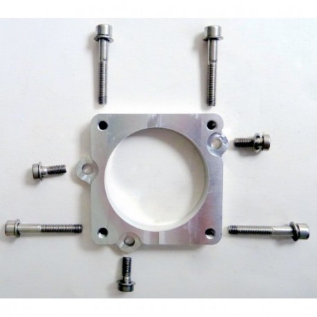 Bride d’adaptation de papillon de Clio RS sur une pipe d’admission C2 VTS