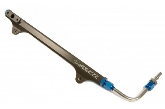 Rampe d'injection Cosworth en aluminium usinée dans la masse pour Mitsubishi Lancer Evo X