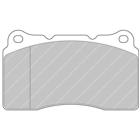 Plaquette FERODO DS300 pour subaru impreza STi 2.0 EJ20 (etrier brembo