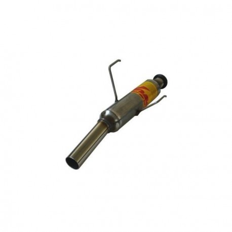 Silencieux Gr.N inox pour 106 S16