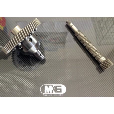 Autobloquant à disques type ZF + couple court CITROEN AX/ C2/ SAXO boîte MA) 