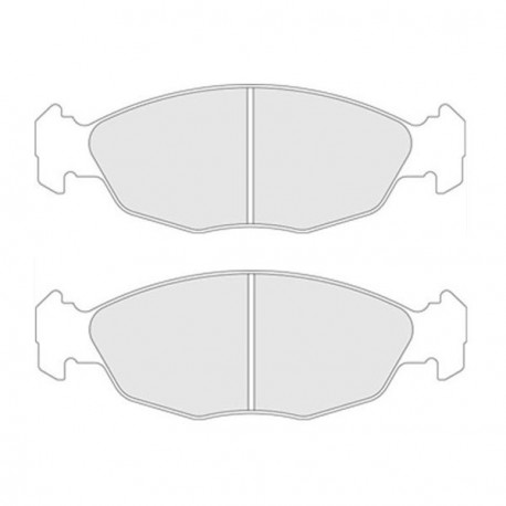 Plaquettes de frein avant Carbone lorraine RC6 106S16 Saxo VTS