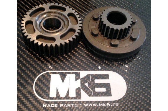 Pignonnerie coupe droite a crabots - Peugeot 106 S16 Saxo VTS boite MA