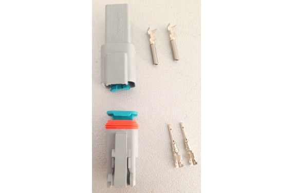Kit connecteur 2 voies etanches