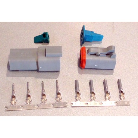 Kit connecteur 4 voies etanches