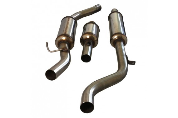 Ligne Gr.N inox pour Clio 3 RS