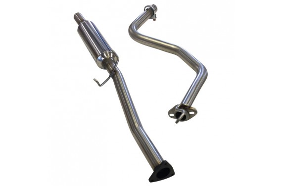 Ligne d'echappement inox Gr.N pour Honda civic 1.6 vtec ( EK4)
