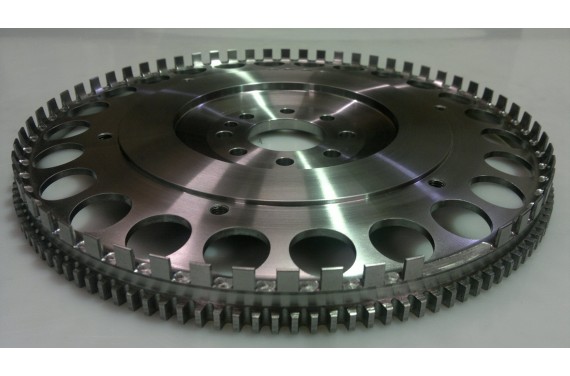 Volant moteur acier taillé dans la masse Peugeot 306 S16 XU10 / XU10J4RS 184mm