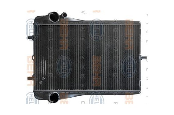 Radiateur eau latéral avant gauche PORSCHE 996 TURBO 420CV 1998-2005