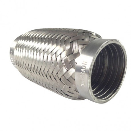 Flexible d'echappement inox pour tube diametre 76.1mm - longueur 152mm