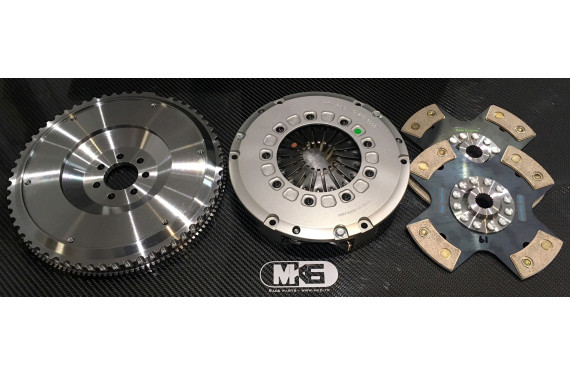 Kit embrayage Bi disque 215mm