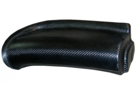 Cache airbag carbone pour Peugeot 206