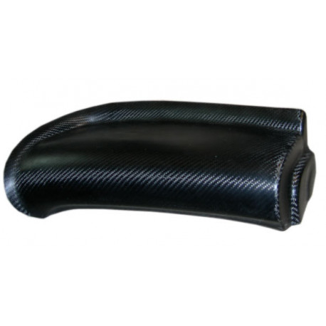 Cache airbag carbone pour Peugeot 206