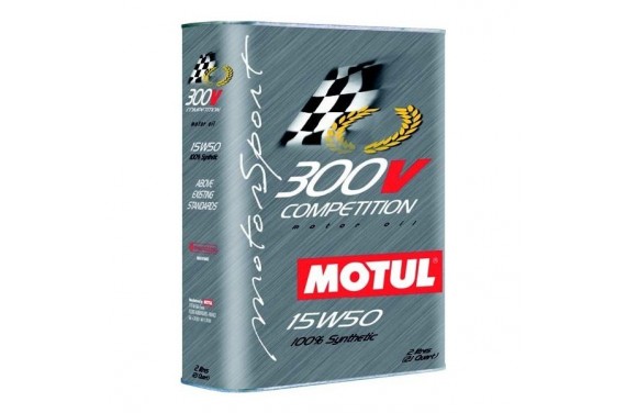 Huile moteur MOTUL 300V 15W50 - 5L