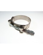 Colliers inox durite silicone